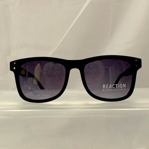 NWT Reaction Kenneth Cole Black Matte Sunglasses